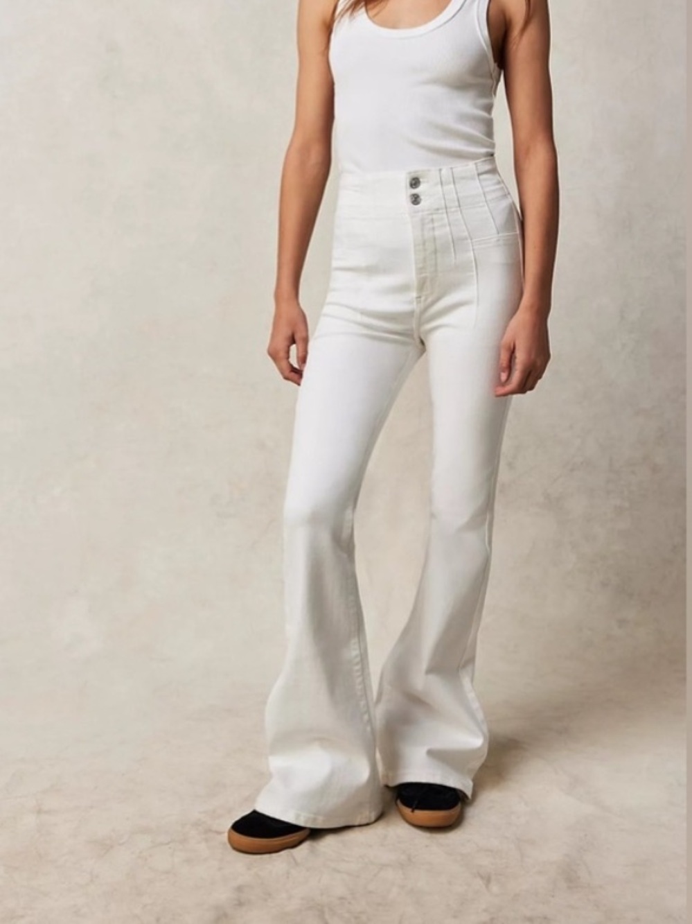 NWT Free People We The Free Jayde High Rise Flare Jeans Women’s Size 31